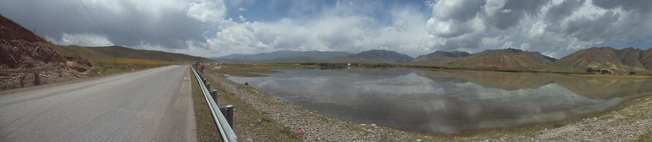 Narcissus Lake in the Sangke Grasslands outside of Xiahe China