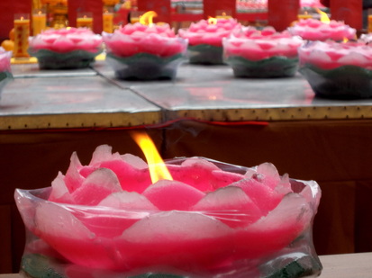 Candles, China